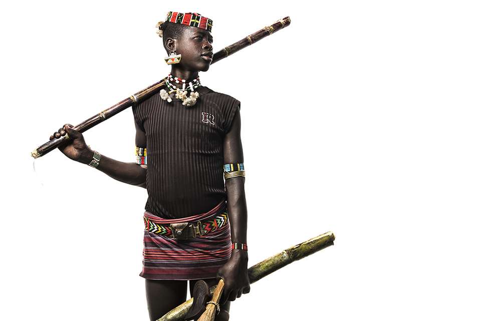 印度摄影师Trupal Pandya记录着非洲部落的肖像作品