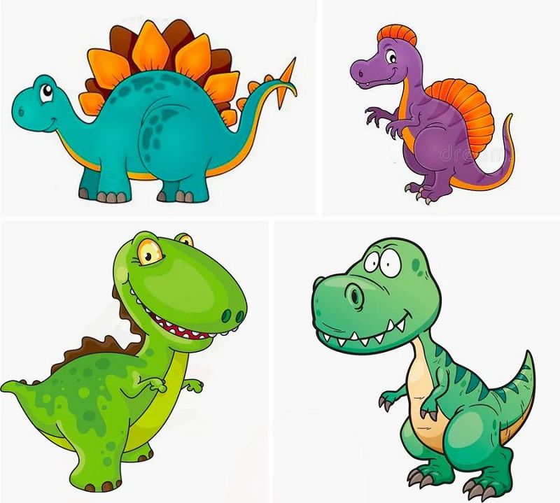 摇摆的小恐龙美术教程