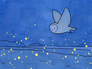 儿童卡通画《可爱的海洋生物》国外艺术作品欣赏